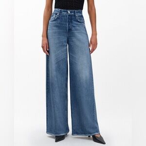 Rag & Bone Miramar Sofie Wide-Leg Blue Jeans